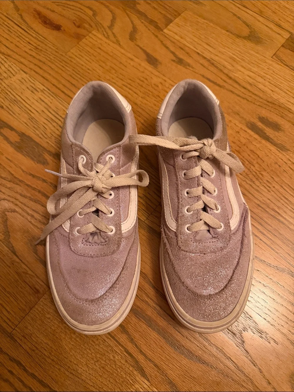 Vans Low-Top Lace-Up Sneakers in Dusty Mauve